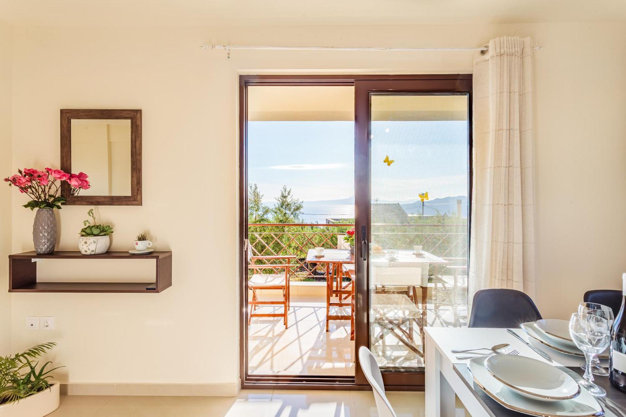 Villa Armonia, Sunset View And Relaxing Beach Vibe Proástion Exteriör bild