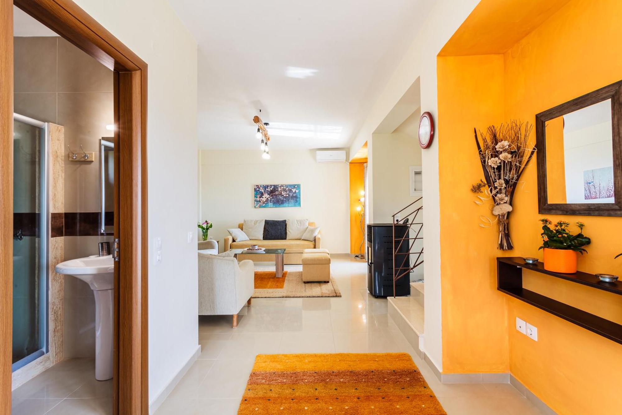 Villa Armonia, Sunset View And Relaxing Beach Vibe Proástion Exteriör bild