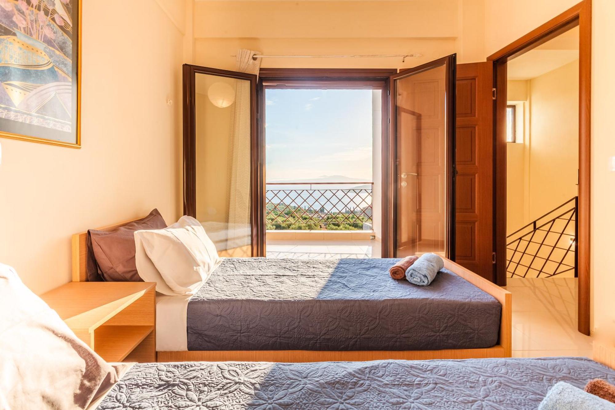Villa Armonia, Sunset View And Relaxing Beach Vibe Proástion Exteriör bild